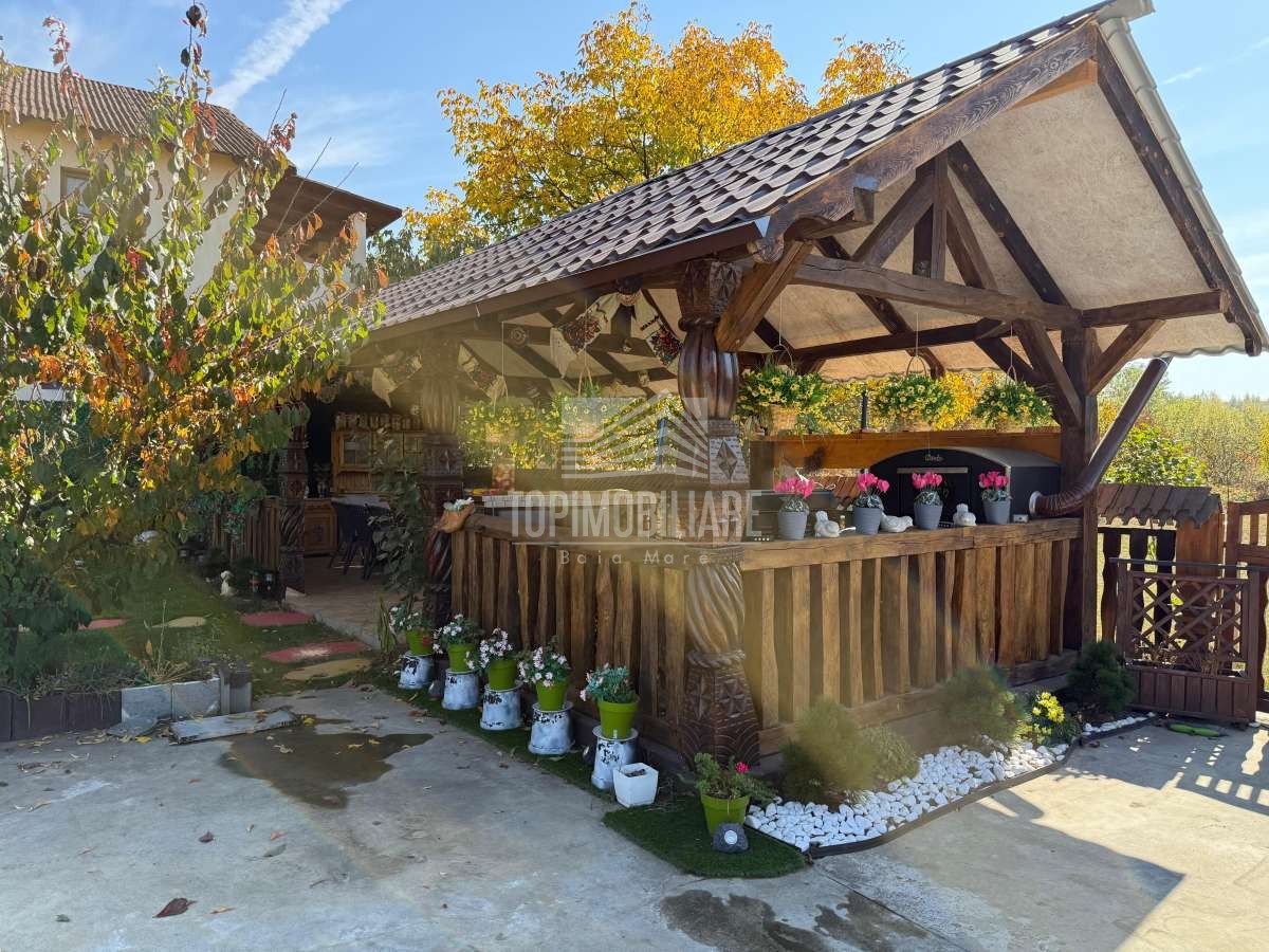 Tăuții de Sus – Spațiu comercial + Casă de locuit, 41,35 ari de teren